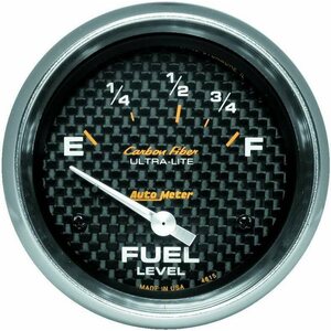 AutoMeter - 4815 - 2-5/8in C/F Fuel Level Gauge 73/10 OHMS