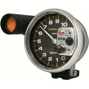 AutoMeter - 4899 - C/F 5in 10000RPM Tach w/Shift-Lite