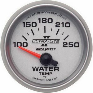 AutoMeter - 4937 - 2-1/16in U/L II Water Temp. Gauge 100-250