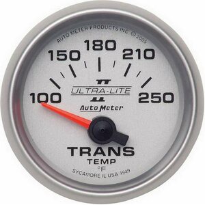 AutoMeter - 4949 - 2-1/16in U/L II Trans. Temp. Gauge 100-250