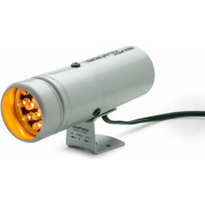 AutoMeter - 5333 - Super-Lite Shift Light Silver - 12 LED's