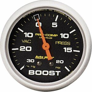 AutoMeter - 5401 - 0-20/0-30 Turbo Boost