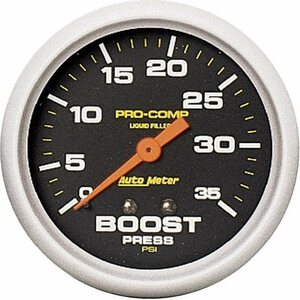 AutoMeter - 5404 - 2-5/8in Boost 35psi-Mech