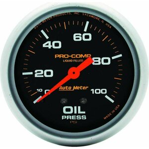 AutoMeter - 5421 - 0-100 Oil Pressure Gauge