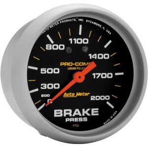 AutoMeter - 5426 - 0-2000 Brake Pressure