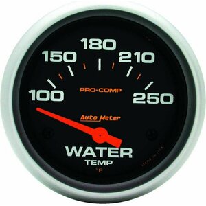 AutoMeter - 5437 - Pro-Comp 2-5/8in Water Temp 100-250 Elect.