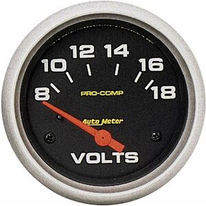 AutoMeter - 5492 - 8-18 Volt Voltmeter