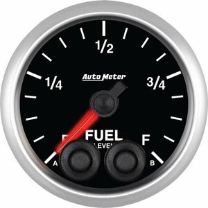 AutoMeter - 5609 - 2-1/16 E/S Fuel Level Gauge - Programmable