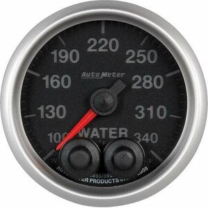 AutoMeter - 5655 - 2-1/16 E/S Water Temp. Gauge - 100-340