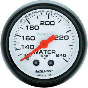 AutoMeter - 5732 - Phantom 2 1/16in Water Temp 120-240