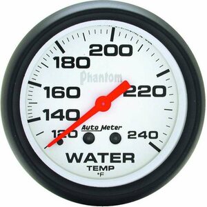 AutoMeter - 5832 - 2-5/8in Phantom Water Temp. Gauge 120-240