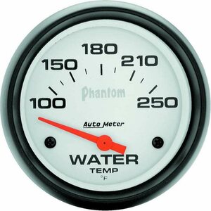 AutoMeter - 5837 - 2-5/8in Phantom Water Temp. Gauge 100-250
