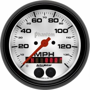 AutoMeter - 5880 - 3-3/8 Phantom GPS Speedo w/Rally-Nav Display