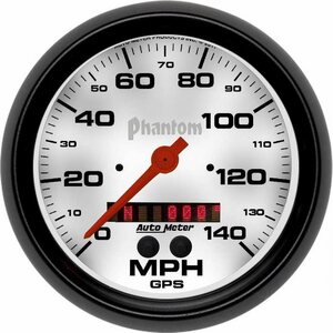 AutoMeter - 5881 - 5in Phantom GPS Speedo w/Rally-Nav Display