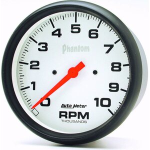 AutoMeter - 5898 - 5in Phantom In-Dash Tach 10000 RPM