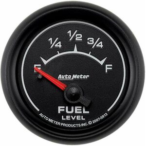 AutoMeter - 5913 - 2-1/16 ES Fuel Level Gauge - GM 0-90ohms