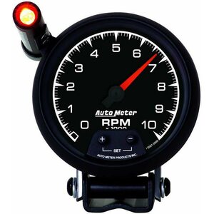 AutoMeter - 5990 - 3-3/8 ES Tach w/Shift Light - 10K RPM