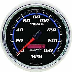 AutoMeter - 6289 - 5in C/S In-Dash Speedo 160 MPH