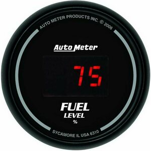 AutoMeter - 6310 - 2-1/16in DG/B Fuel Level Gauge