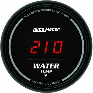 AutoMeter - 6337 - 2-1/16 DG/B Water Temp Gauge