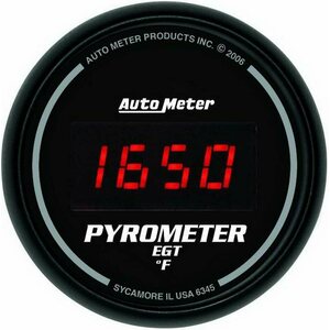 AutoMeter - 6345 - 2-1/16in DG/B Pyrometer/ EGT Gauge