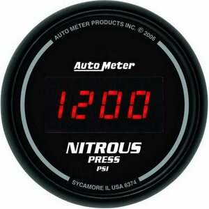 AutoMeter - 6374 - 2-1/16in DG/B Nitrous Pressure Gauge