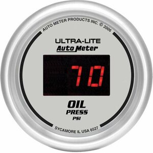 AutoMeter - 6527 - 2-1/16in DG/S Oil Press. Gauge