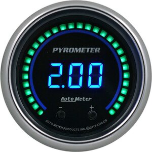 AutoMeter - 6744-CB - 2-1/16 Pyrometer Gauge Elite Digital CB Series