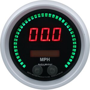 AutoMeter - 6789-SC - 3-3/8 Speedometer 260mph Elite Digital SC Series