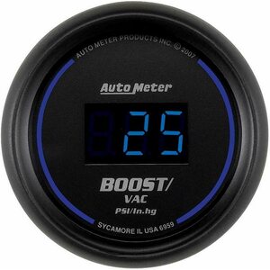 AutoMeter - 6959 - 2-1/16 Cobalt Boost/Vac Gauge