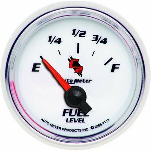 AutoMeter - 7113 - 2-1/16in C2/S Fuel Level Gauge 0-90ohms