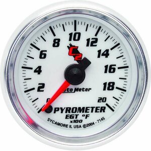 AutoMeter - 7145 - 2-1/16in C2/S 2000 Degree Pyrometer
