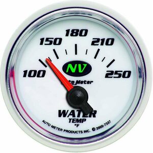 AutoMeter - 7337 - 2-1/16in NV/S Water Temp Gauge 100-250