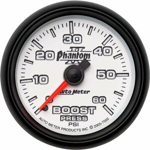 AutoMeter - 7505 - 2-1/16in P/S II Boost Gauge 0-60psi