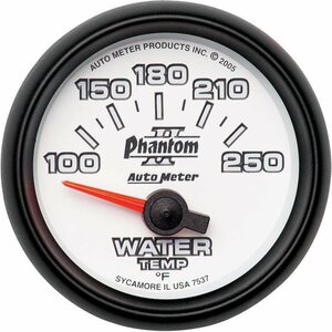 AutoMeter - 7537 - 2-1/16in P/S II Water Temp. Gauge 100-250