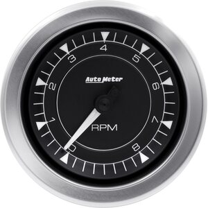 AutoMeter - 8197 - Tachometer 3-3/8 8 to 8K RPM Chrono Series