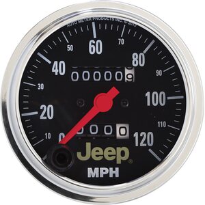 AutoMeter - 880245 - 3-3/8 120MPH Speedo - Jeep Series
