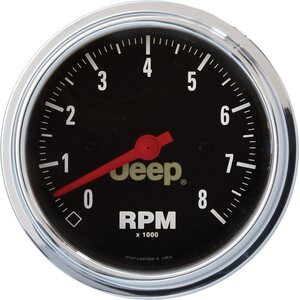 AutoMeter - 880246 - 3-3/8 8000 RPM Tach - Jeep Series