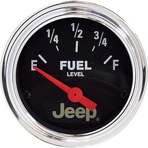 AutoMeter - 880428 - 2-1/16 Fuel Level Gauge 73-10 ohms - Jeep Serie