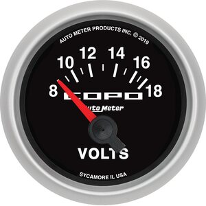 AutoMeter - 880874 - 2-1/16 COPO Voltmeter Gauge 8-18 Volts