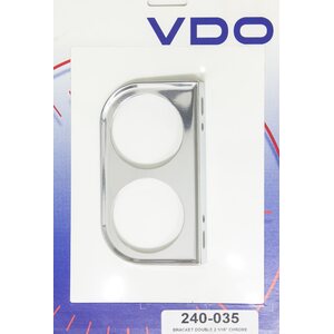 VDO - 240-035 - Chrome Two Hole 2-1/16in Mount Bracket