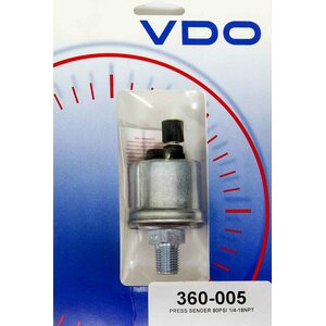 VDO - 360-005 - Oil Press.Sender 0-80psi