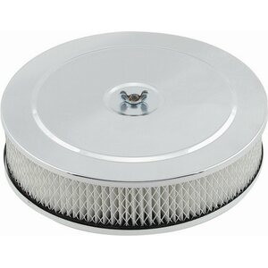 Mr. Gasket - 1487 - 9in Chrome Air Cleaner