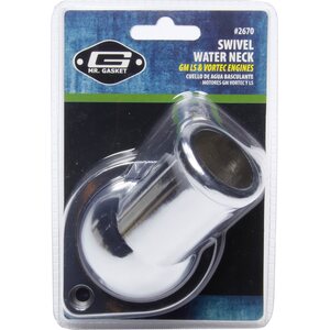 Mr. Gasket - 2670 - Water Neck  GM LS Swivel Style 97-Up