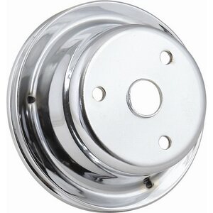 Mr. Gasket - 4976 - Chrome Crank Pulley Single Groove