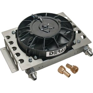 Derale - 15850 - Remote Oil Cooler w/Fan
