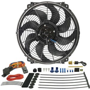 Derale - 16016 - 16in Tornado Fan and Thermostat Kit