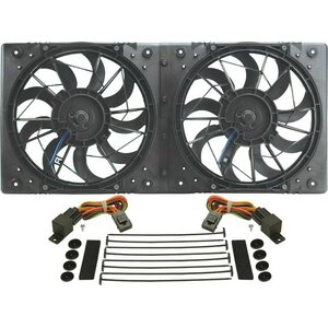Derale - 16812 - 10in Dual High Output RAD Fans Puller