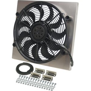 Derale - 16818 - RAD Fan with Aluminum Shroud Assembly