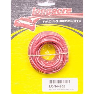 Longacre - 52-44956 - Wire 16 Gauge 15ft Red